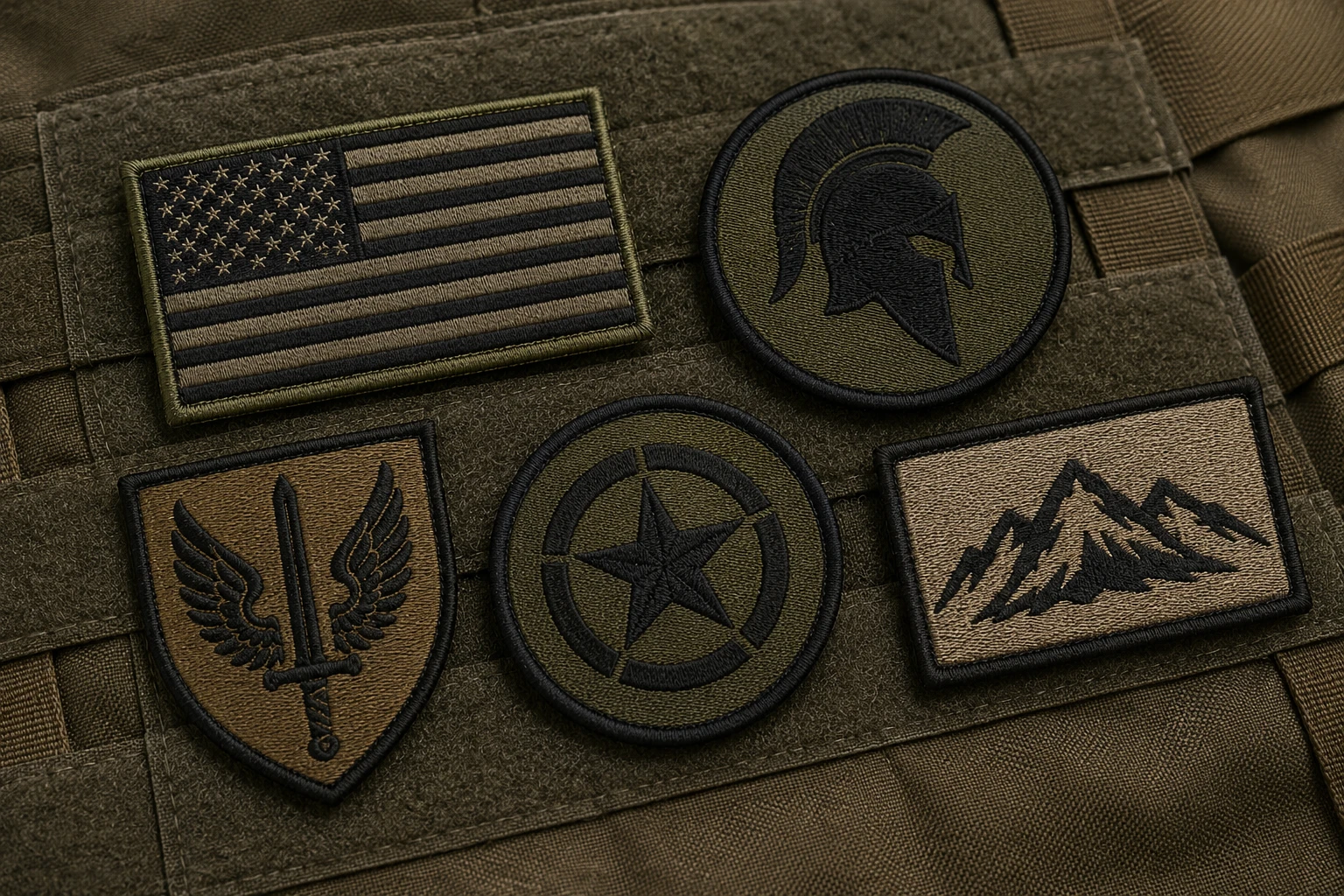military patches