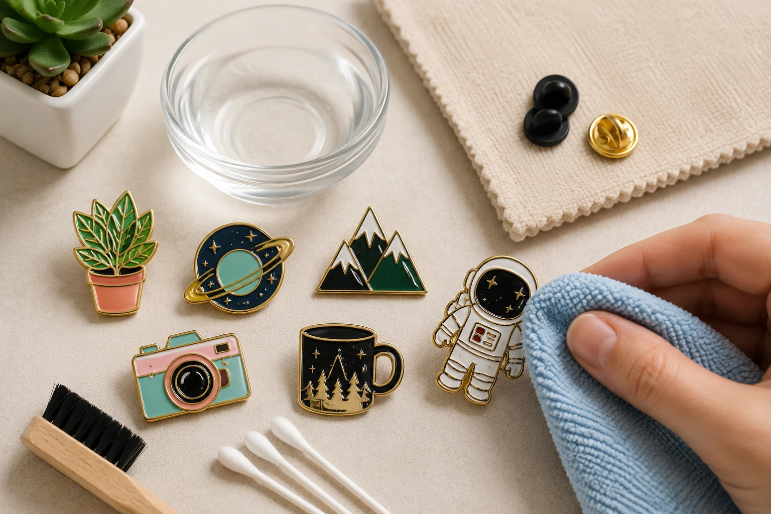 Care & Maintenance Tips to Keep Your Enamel Pins