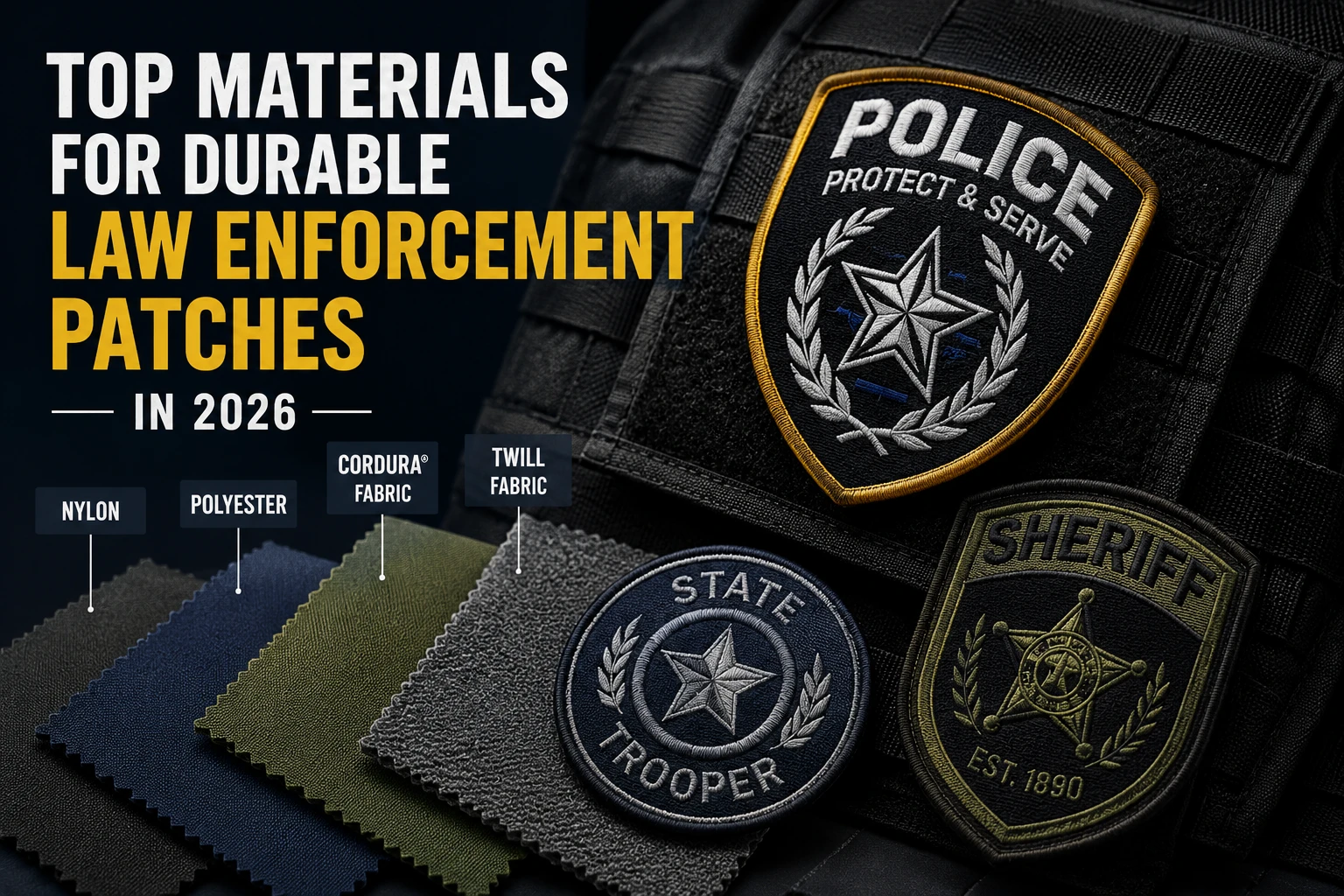 Durable Law Enforcement Patches